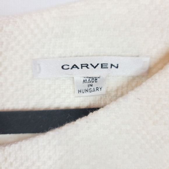 Carven Color Block Tweed Sheath Dress - Picture 4 of 8